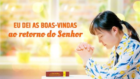 Eu dei as boas-vindas ao retorno do Senhor