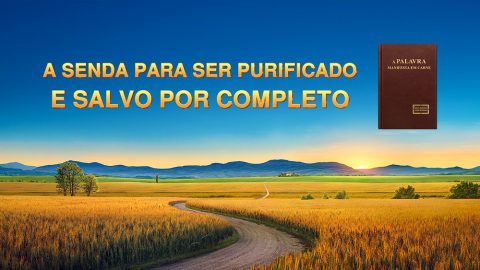 A senda para ser purificado e salvo por completo