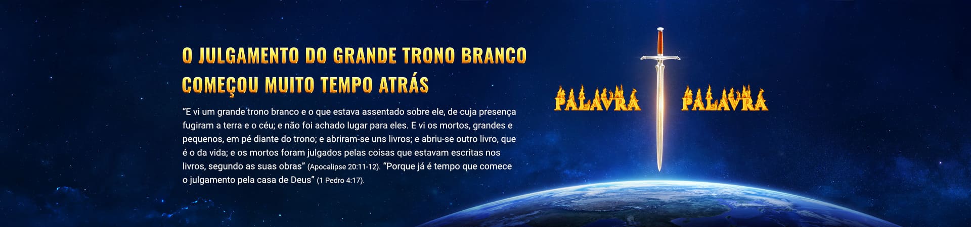 O julgamento do grande trono branco começou muito tempo atrás