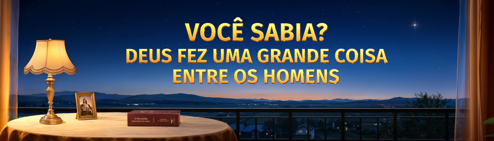 Você sabia? Deus fez uma grande coisa entre os homens